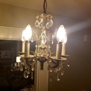 Antique/Circa 1950's Chandelier